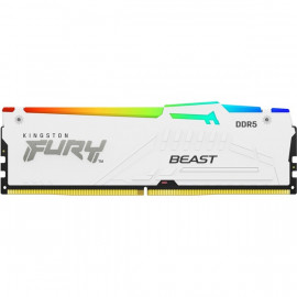 KINGSTON 32GB 5200 DDR5 DIMM FURY Beast WHT RGB