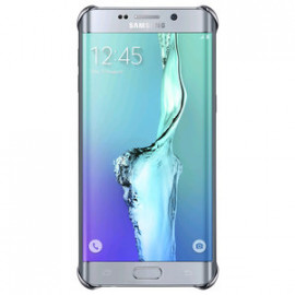 SAMSUNG Clear Cover Argent Samsung Galaxy S6 Edge+