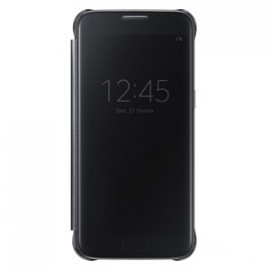 SAMSUNG Clear View Cover Noir Samsung Galaxy S7