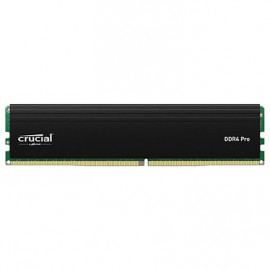 CRUCIAL Barrette mémoire 16Go DIMM DDR4  Pro PC4-25600 (3200 Mhz) Version OEM (Tray)