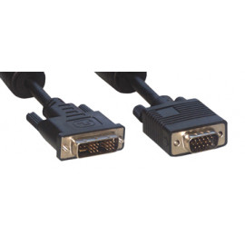 MCL Samar Câble DVI-I male (18+5) / HD15 mâle - 2m