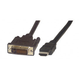 MCL Samar Câble HDMI mâle (19 pts) / DVI-D mâle - 2m