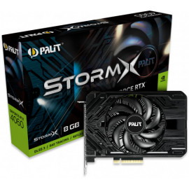 PALIT Carte Graphique Nvidia  GeForce RTX 4060 StormX 8Go Mini ITX