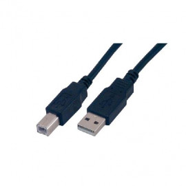 MCL Samar Câble MCL USB 2.0 type A / B mâle 3m Noir