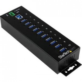 STARTECH Hub USB 3.0 industriel à 10 ports 